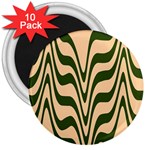 Swirl Pattern Abstract Marble 3  Magnets (10 pack) 