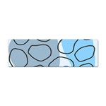 Boho Blue Deep Blue Artwork Sticker Bumper (10 pack)