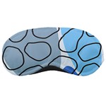 Boho Blue Deep Blue Artwork Sleep Mask