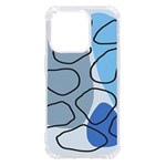 Boho Blue Deep Blue Artwork iPhone 14 Pro TPU UV Print Case