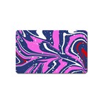 Texture Multicolour Grunge Magnet (Name Card)