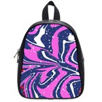Texture Multicolour Grunge School Bag (Small)