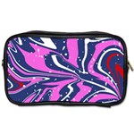 Texture Multicolour Grunge Toiletries Bag (One Side)