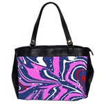 Texture Multicolour Grunge Oversize Office Handbag (2 Sides)