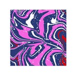 Texture Multicolour Grunge Square Satin Scarf (30  x 30 )