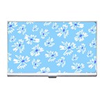 Flowers Pattern Print Floral Cute Business Card Holder