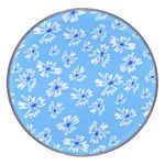 Flowers Pattern Print Floral Cute Wireless Fast Charger(White)