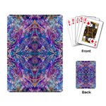 Cobalt arabesque Playing Cards Single Design (Rectangle)