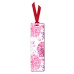 Violet Floral Pattern Small Book Marks