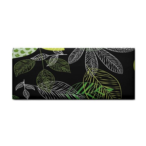 Leaves Floral Pattern Nature Hand Towel from UrbanLoad.com Front