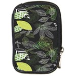 Leaves Floral Pattern Nature Compact Camera Leather Case