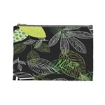 Leaves Floral Pattern Nature Cosmetic Bag (Large)
