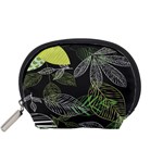 Leaves Floral Pattern Nature Accessory Pouch (Small)
