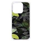 Leaves Floral Pattern Nature iPhone 14 Pro TPU UV Print Case