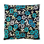 Blue Flower Floral Flora Naure Pattern Standard Cushion Case (Two Sides)