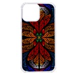 Fractal Floral Flora Ring Colorful Neon Art iPhone 13 Pro Max TPU UV Print Case
