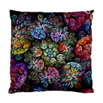 Floral Fractal 3d Art Pattern Standard Cushion Case (One Side)