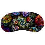 Floral Fractal 3d Art Pattern Sleep Mask