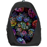 Floral Fractal 3d Art Pattern Backpack Bag