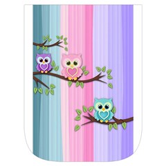 Owls Family Stripe Tree Waist Pouch (Large) from UrbanLoad.com Front Pocket