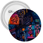 Wallet City Art Graffiti 3  Buttons