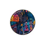 Wallet City Art Graffiti Hat Clip Ball Marker (4 pack)