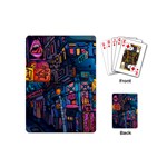 Wallet City Art Graffiti Playing Cards Single Design (Mini)