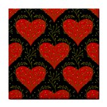 Love Hearts Pattern Style Tile Coaster