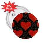 Love Hearts Pattern Style 2.25  Buttons (100 pack) 