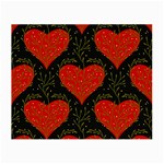 Love Hearts Pattern Style Small Glasses Cloth