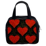 Love Hearts Pattern Style Classic Handbag (Two Sides)
