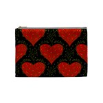 Love Hearts Pattern Style Cosmetic Bag (Medium)