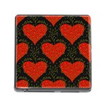 Love Hearts Pattern Style Memory Card Reader (Square 5 Slot)