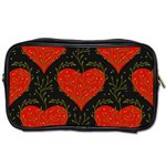 Love Hearts Pattern Style Toiletries Bag (Two Sides)