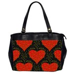 Love Hearts Pattern Style Oversize Office Handbag (2 Sides)