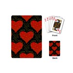 Love Hearts Pattern Style Playing Cards Single Design (Mini)