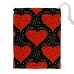 Love Hearts Pattern Style Drawstring Pouch (5XL)