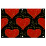Love Hearts Pattern Style Banner and Sign 6  x 4 