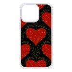 Love Hearts Pattern Style iPhone 13 Pro TPU UV Print Case