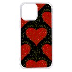 Love Hearts Pattern Style iPhone 13 Pro Max TPU UV Print Case
