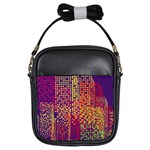Building Architecture City Facade Girls Sling Bag