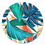 Leaves-3923413 Magnet 5  (Round)
