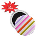 Lines Geometric Background 1.75  Magnets (10 pack) 