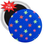 Background Star Darling Galaxy 3  Magnets (10 pack) 