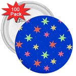 Background Star Darling Galaxy 3  Buttons (100 pack) 