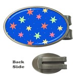 Background Star Darling Galaxy Money Clips (Oval) 