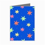 Background Star Darling Galaxy Mini Greeting Card