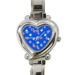 Background Star Darling Galaxy Heart Italian Charm Watch
