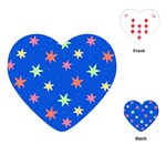 Background Star Darling Galaxy Playing Cards Single Design (Heart)