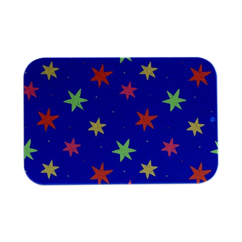 Background Star Darling Galaxy Open Lid Metal Box (Silver)   from UrbanLoad.com Front